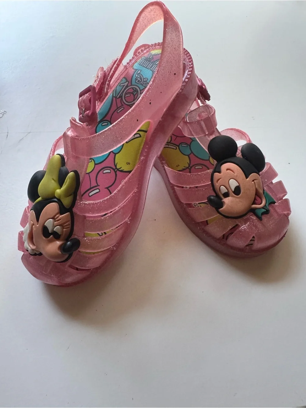Mini Melissa Mickey & Minnie Sandals